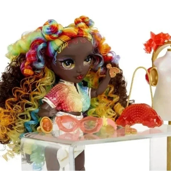 Rainbow High Creative Crystals Iris Fashion Doll with Crystal Accessory Kit - Picture 4 of 10